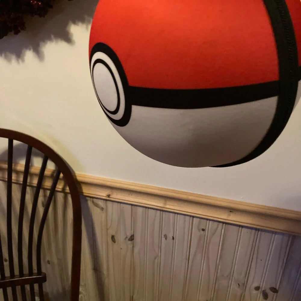 Red & White Poké Ball Inspired Kids Carry Bag